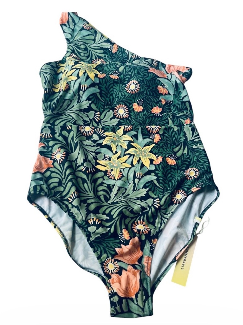 Summersalt Sidestroke Floral Print One-Piece Swimsuit - Picture 6 of 12